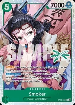 Carte One Piece anglaise OP10-030 Smoker