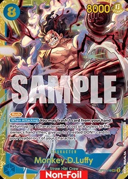 Carte One Piece anglaise OP11-118 Monkey.D.Luffy