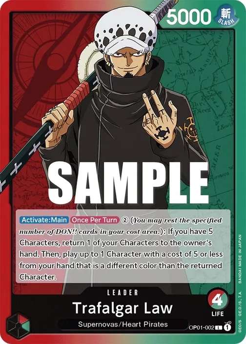 Trafalgar Law OP01-002