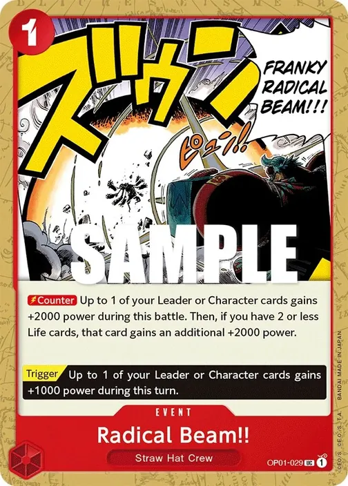 Radical Beam!! OP01-029