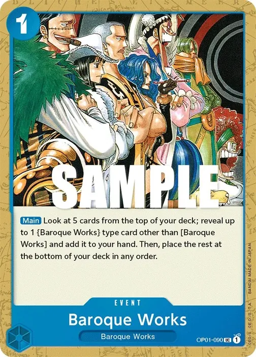 Baroque Works OP01-090