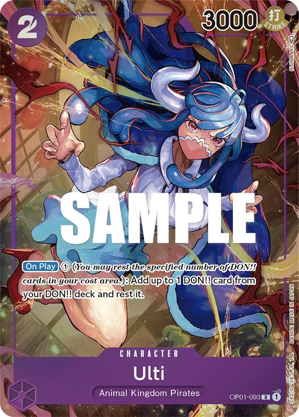 Carte One Piece anglaise Ulti OP01-093 R