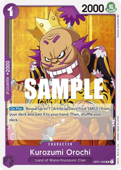 Kurozumi Orochi OP01-098