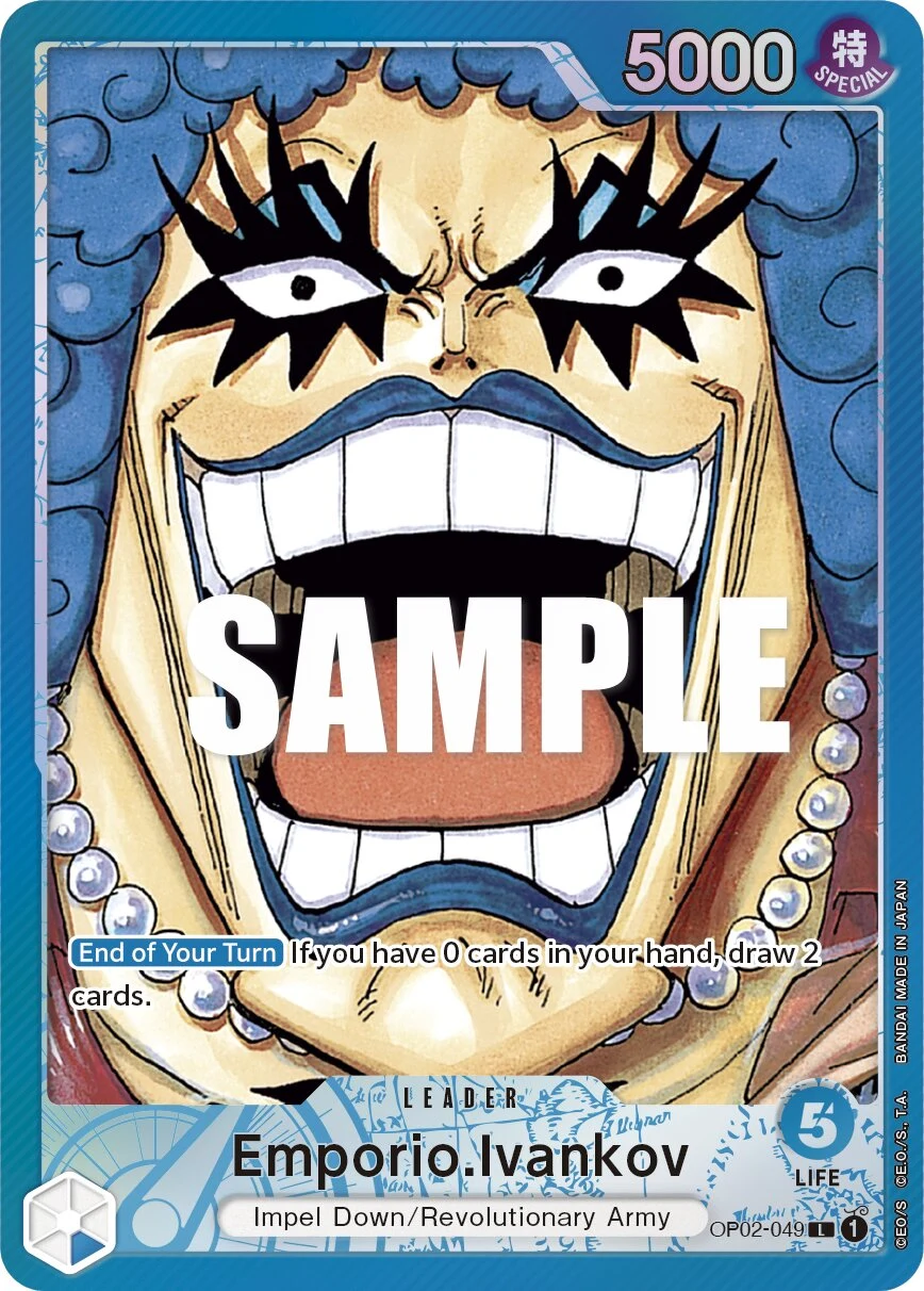 Carte One Piece anglaise Emporio.Ivankov OP02-049 L