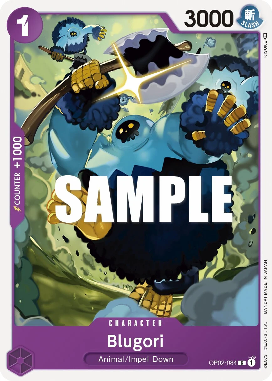 Carte One Piece anglaise Blugori OP02-084 C