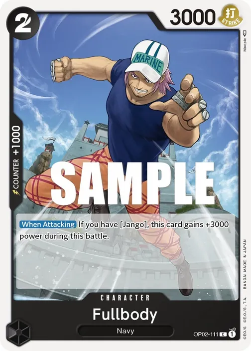 Carte One Piece anglaise OP02-111 Fullbody