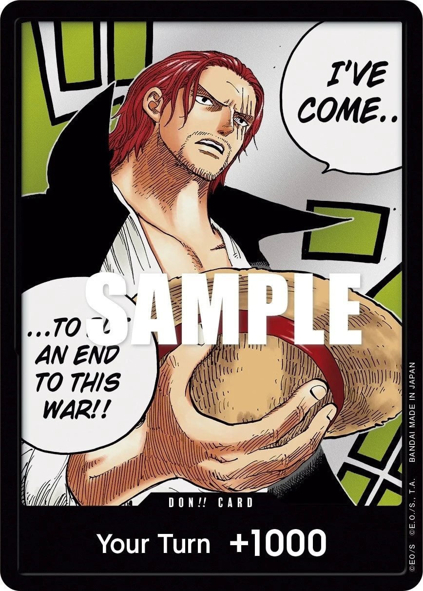 Carte One Piece anglaise DON!! Card