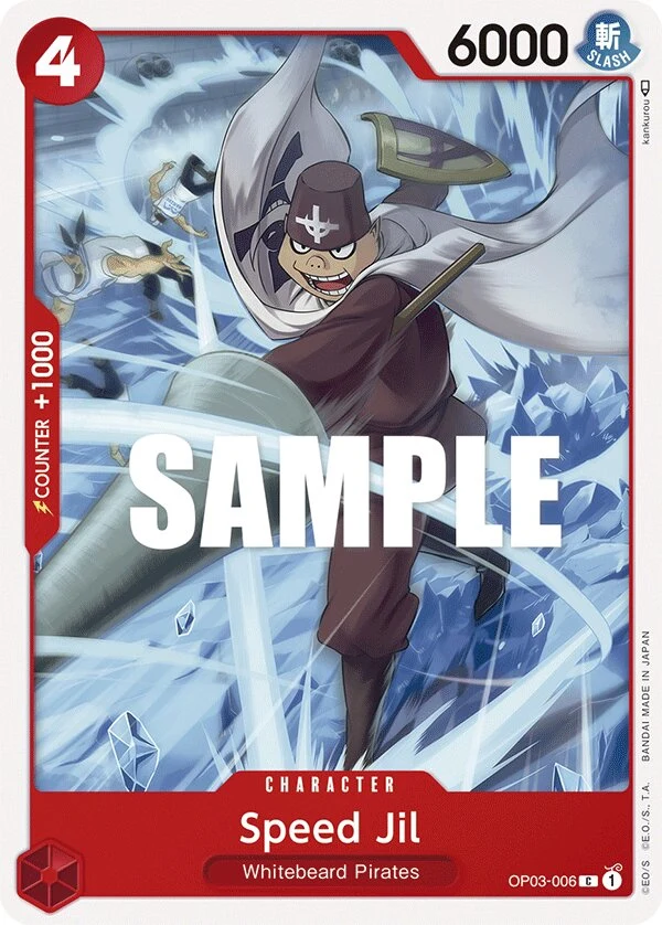Carte One Piece anglaise Speed Jil OP03-006 C