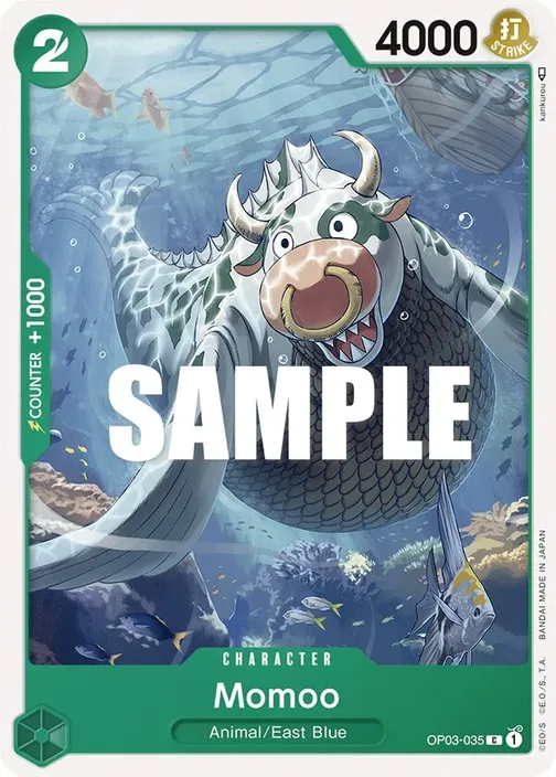 Carte One Piece anglaise OP03-035 Momoo