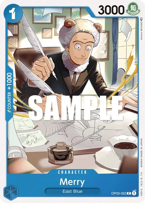 Carte One Piece anglaise OP03-052 Merry