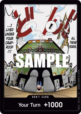 Carte One Piece anglaise  DON!! Card