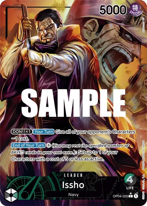 Carte One Piece anglaise OP04-020 Issho (version 2)