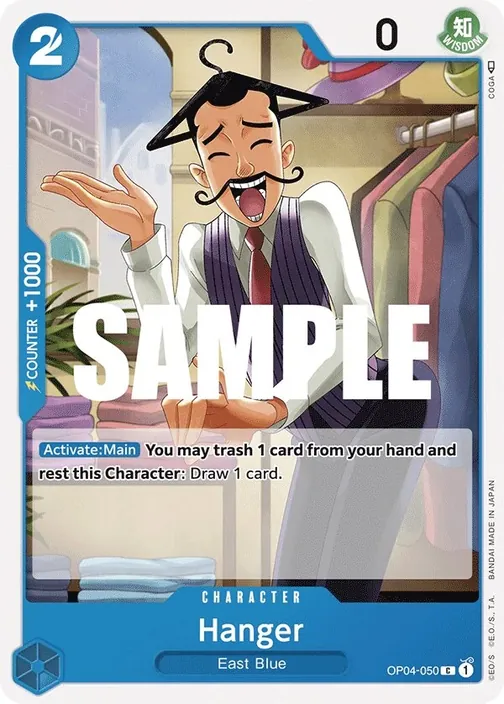 Carte One Piece anglaise OP04-050 Hanger