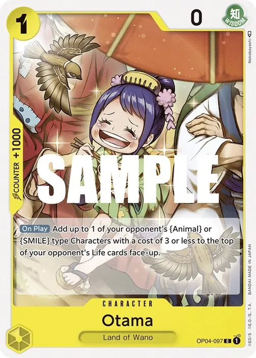 Carte One Piece anglaise OP04-097 Otama