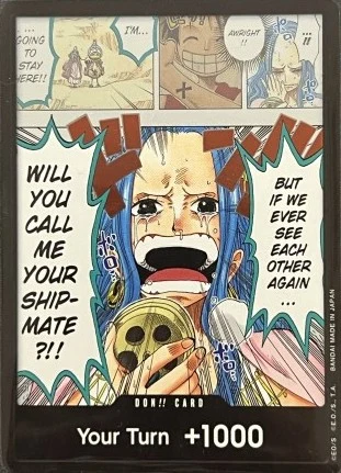 Carte One Piece anglaise DON!! Card