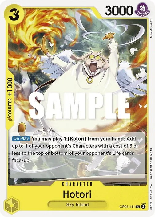 Carte One Piece anglaise OP05-111 Hotori