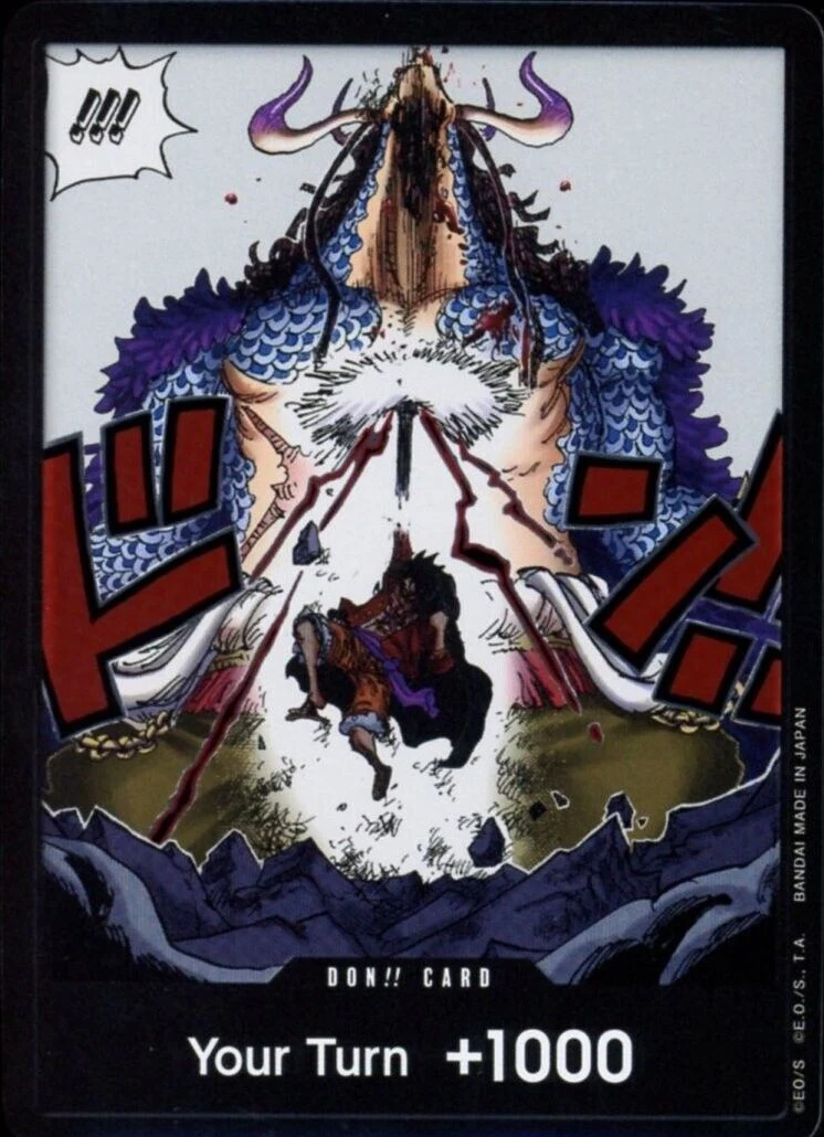 Carte One Piece anglaise DON!! Card