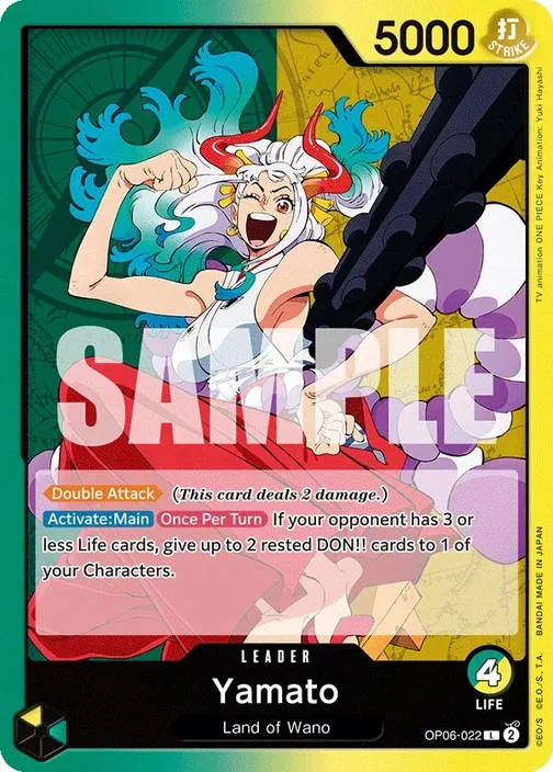 Carte One Piece anglaise OP06-022 Yamato