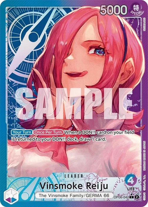 Carte One Piece anglaise OP06-042 Vinsmoke Reiju (version 2)