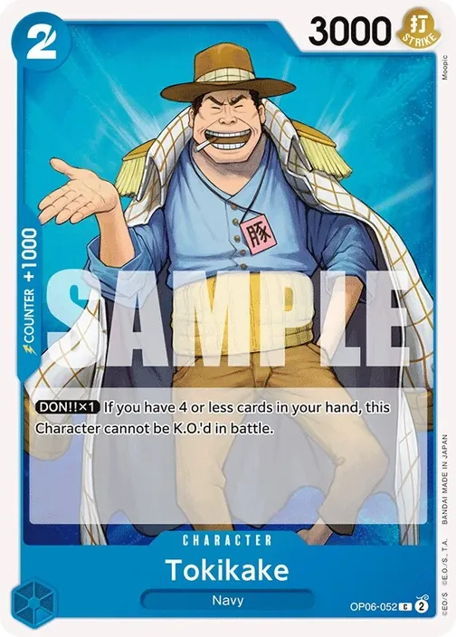 Carte One Piece anglaise OP06-052 Tokikake
