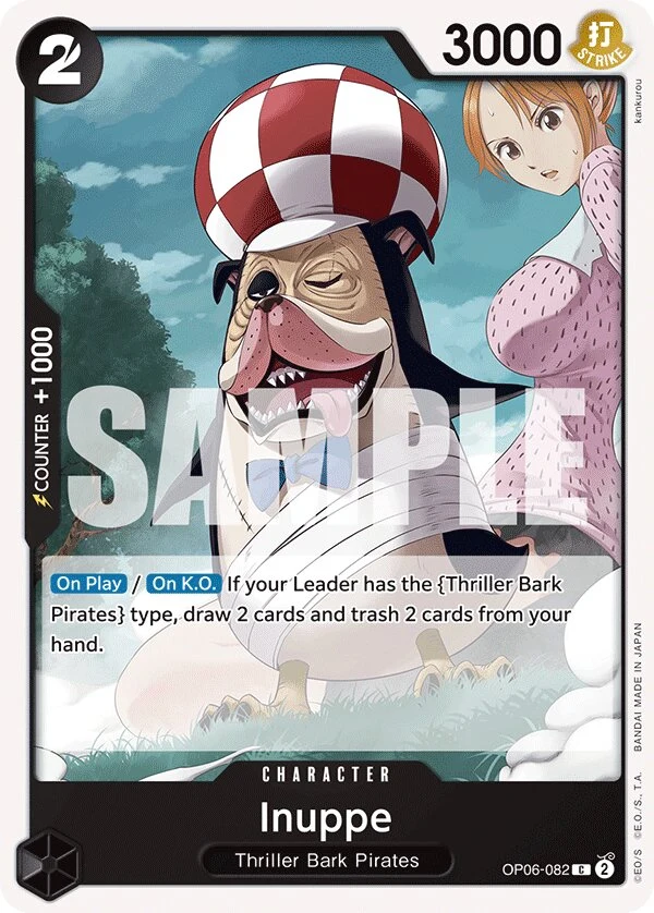Carte One Piece anglaise Inuppe OP06-082 C