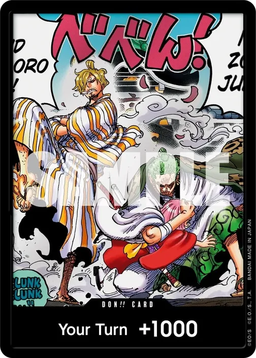 Carte One Piece anglaise DON!! Card