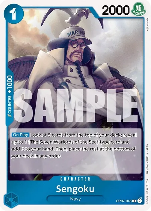Carte One Piece anglaise OP07-046 Sengoku