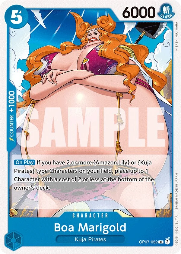 Carte One Piece anglaise Boa Marigold OP07-052 C