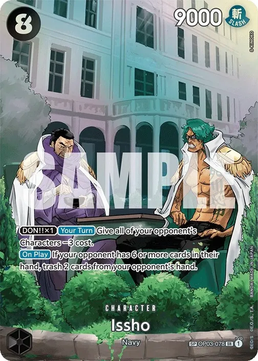 Carte One Piece anglaise OP03-078 Issho (version 3)