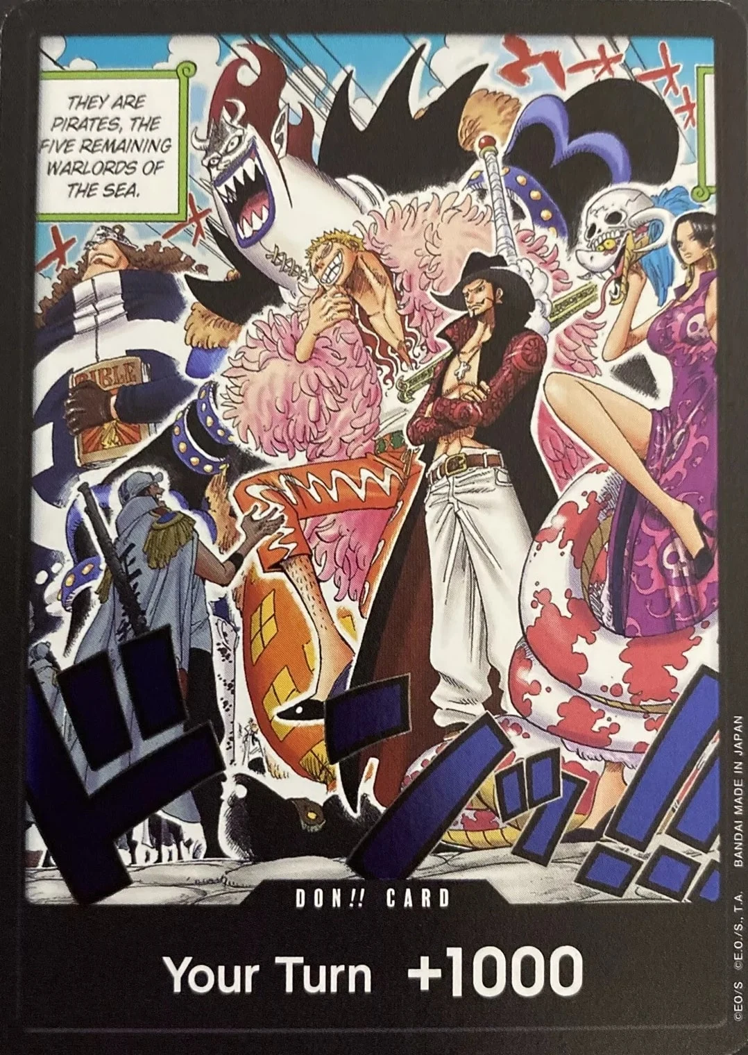 Carte One Piece anglaise DON!! Card