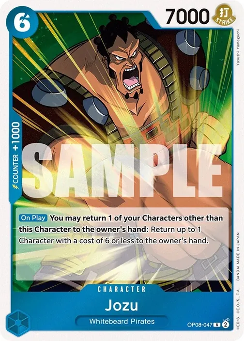 Carte One Piece anglaise OP08-047 Jozu