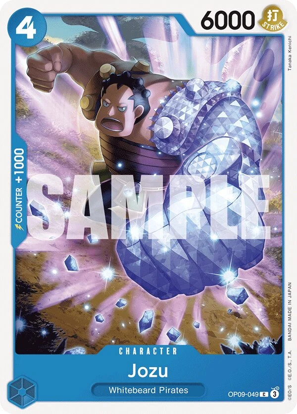 Carte One Piece anglaise Jozu OP09-049 C