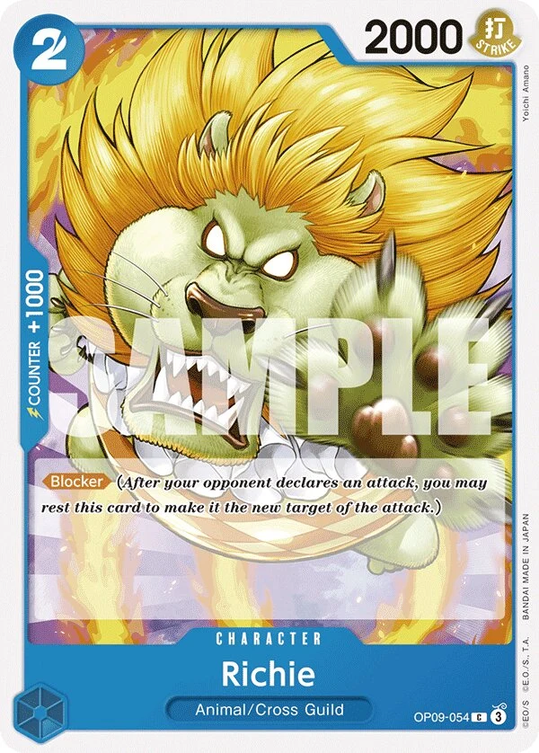 Carte One Piece anglaise Richie OP09-054 C