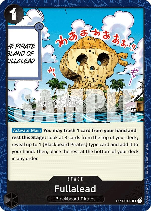 Carte One Piece anglaise Fullalead OP09-099 C