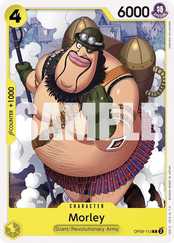 Carte One Piece anglaise Morley OP09-113 C