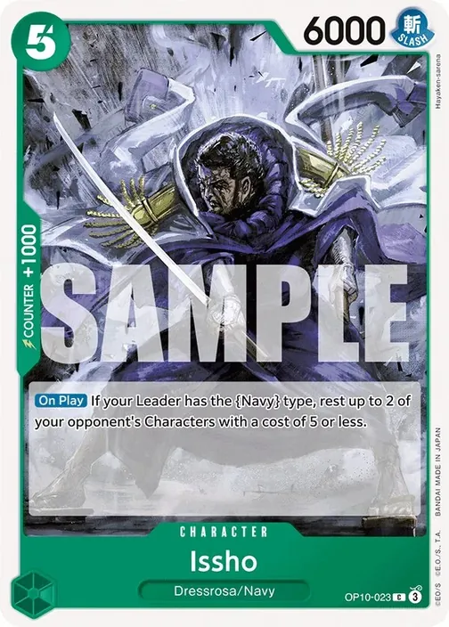 Carte One Piece anglaise OP10-023 Issho