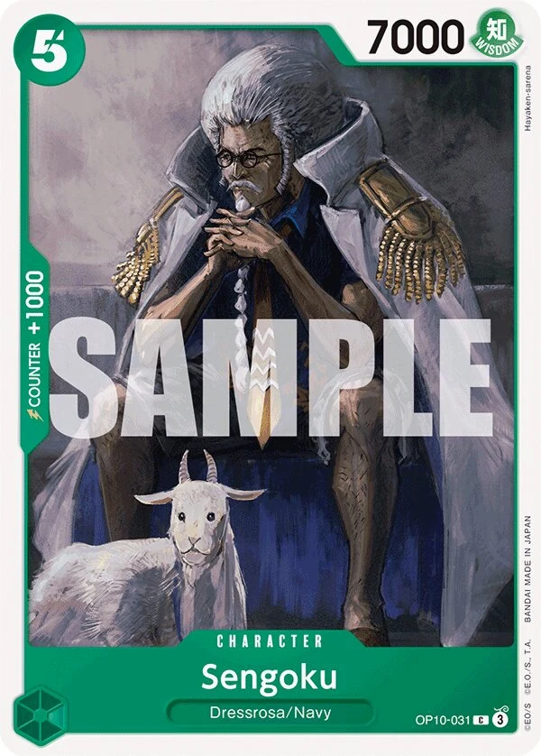 Carte One Piece anglaise Sengoku OP10-031 C