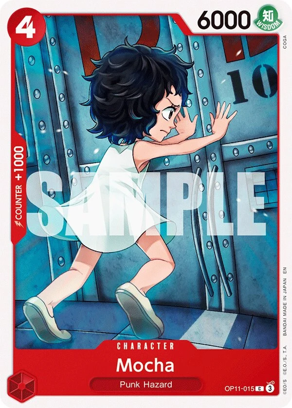Carte One Piece anglaise Mocha OP11-015 C