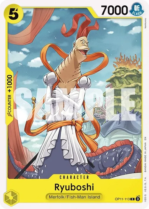 Carte One Piece anglaise OP11-113 Ryuboshi