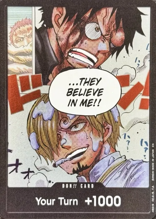 Carte One Piece anglaise DON!! Card
