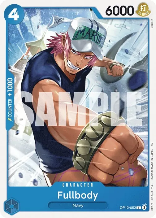 Carte One Piece anglaise OP12-052 Fullbody