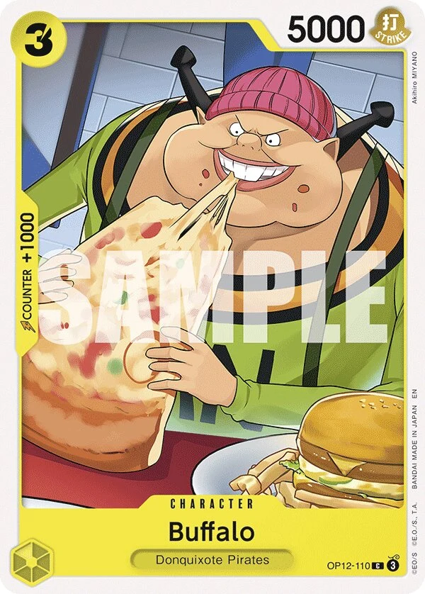 Carte One Piece anglaise Buffalo OP12-110 C