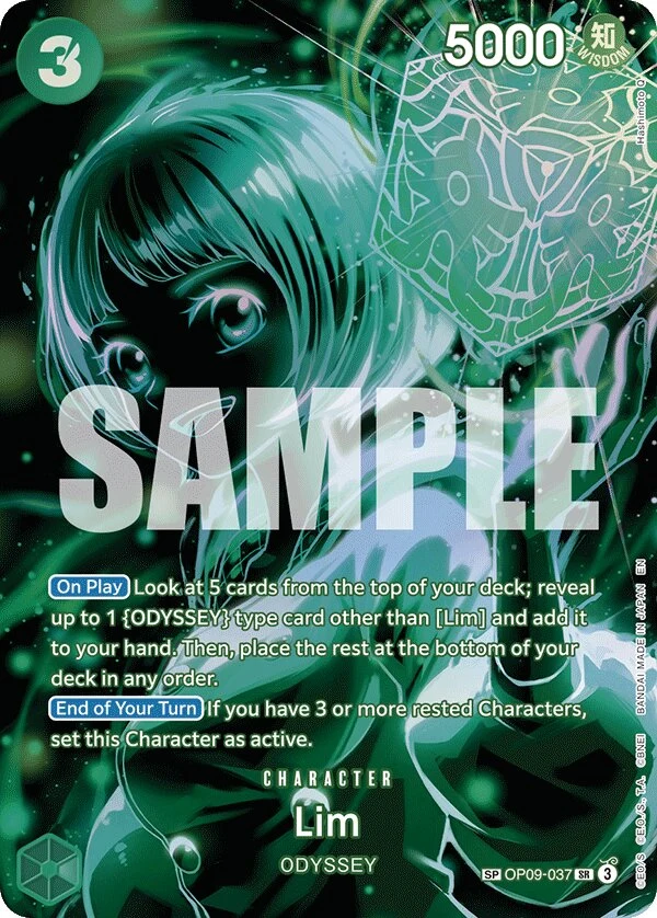 Carte One Piece anglaise Lim OP09-037 SP