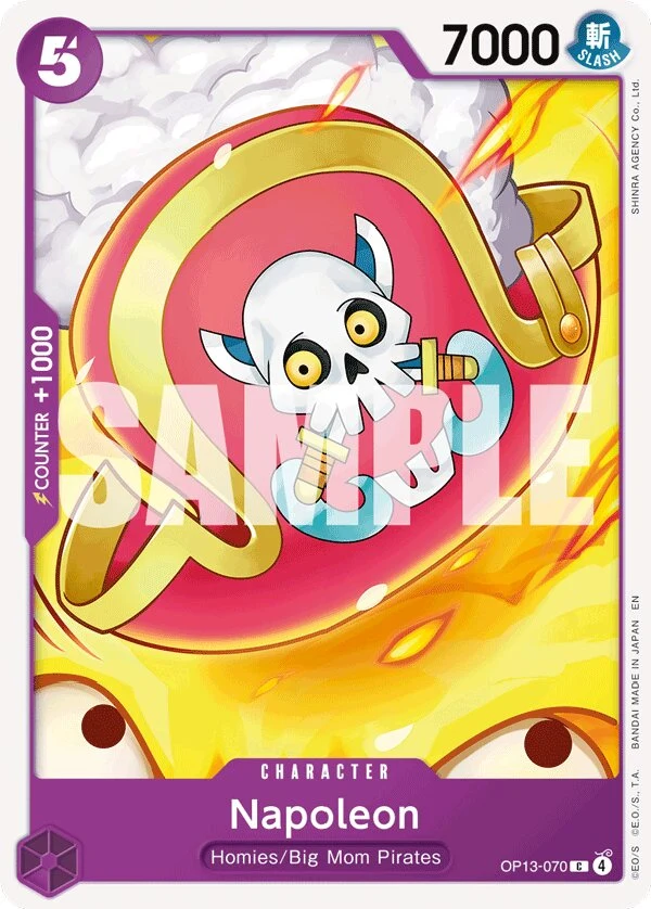 Carte One Piece anglaise Napoleon OP13-070 C