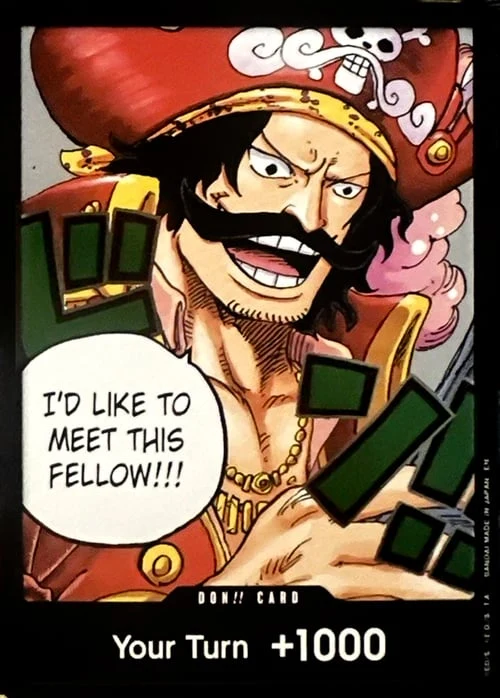 Carte One Piece anglaise DON!! Card