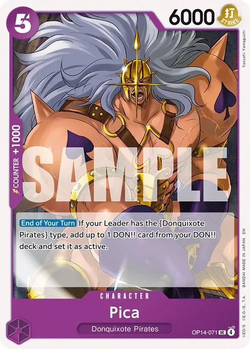 Carte One Piece anglaise OP14-071 Pica