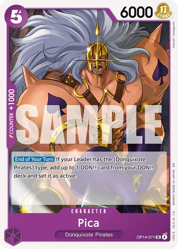 Carte One Piece anglaise Pica OP14-071 UC
