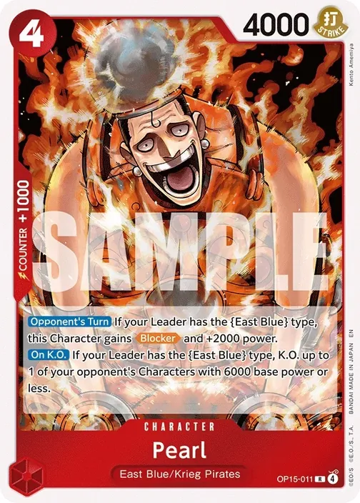 Carte One Piece anglaise OP15-011 Pearl