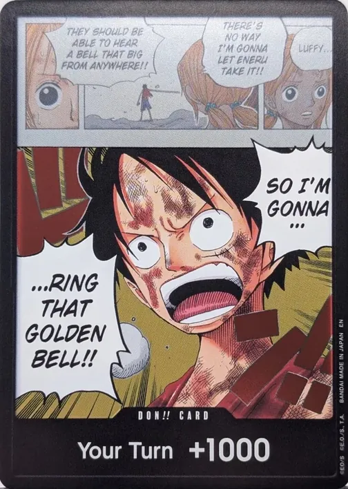Carte One Piece anglaise DON!! Card