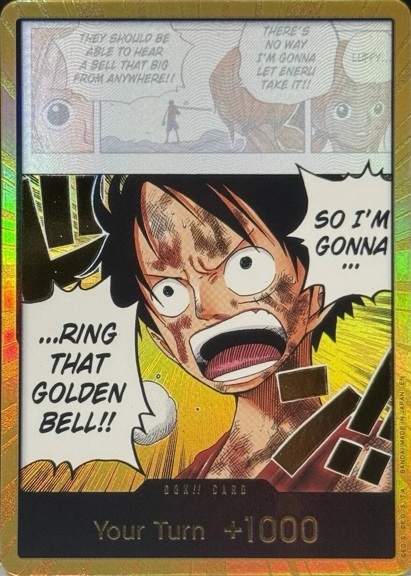 Carte One Piece anglaise DON!! Card